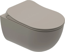 KALE -ZERO 2.0 SMART ASMA KLOZET TAHARET DELİKLİ+ULTRA SLIM SMARTKAPAK MAT VİZON ENTEGRE SICAK SOĞUK