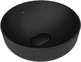 KALE -ZERO 2.0 TEZGAH ÜZERİ ÇANAK LAVABO Mat Siyah – ÇAP 40