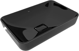 KALE -ZERO 2.0 TEZGAH ÜZERİ ÇANAK LAVABO Siyah – 60X40 – DİKDÖRTGEN